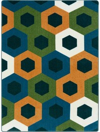 Joy Carpets Kid Essentials Hexed Citrus